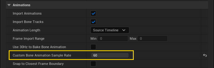Fix using Custom Sample Rate